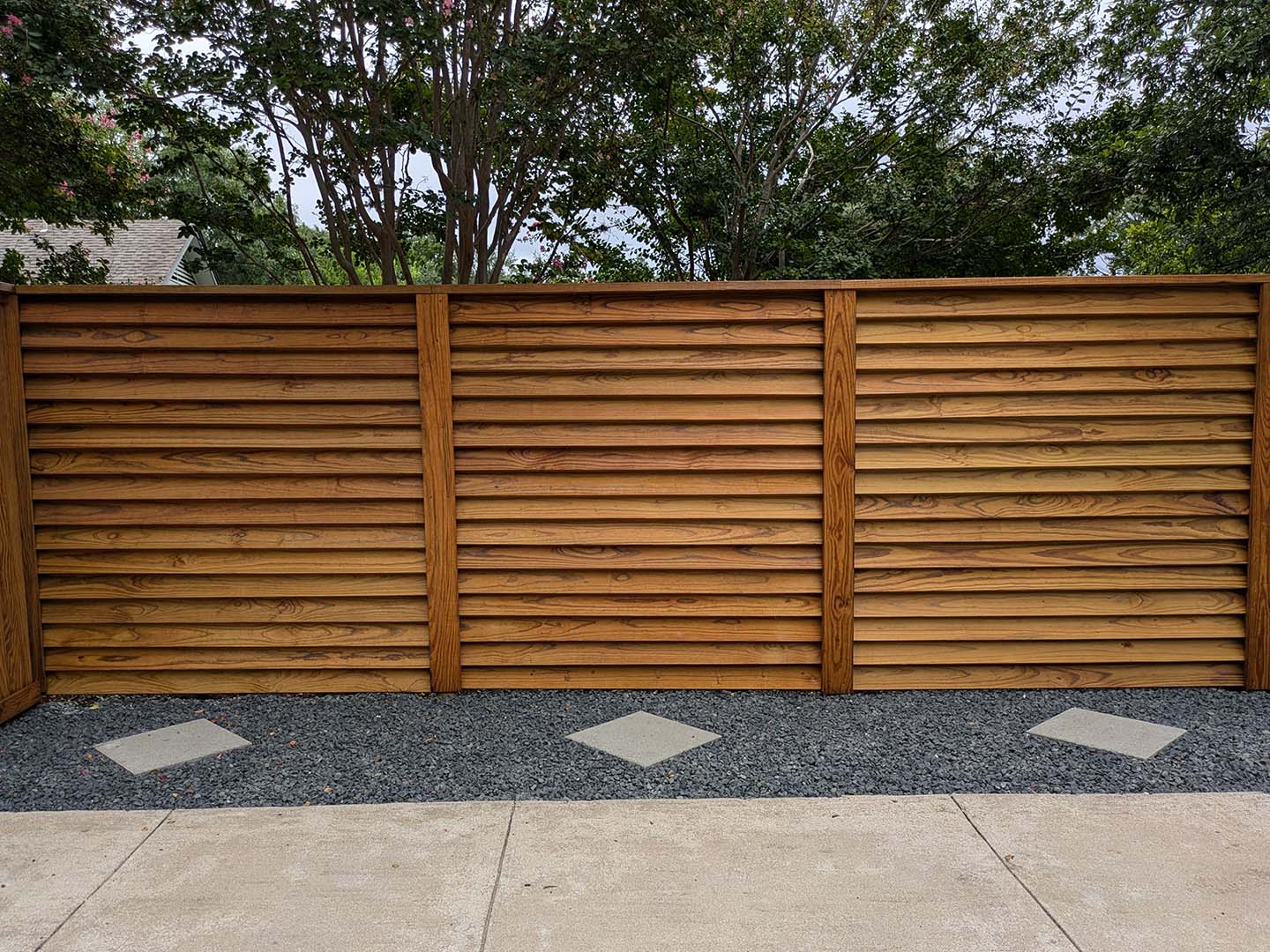 Louvered fence company